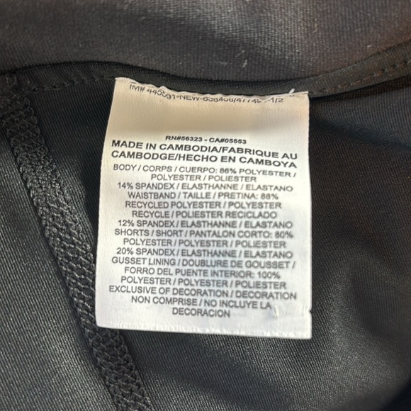 Nike Dri-Fit Advantage Pleated Golf Tennis Shorts Women Size Large in Black - Picture 6 of 11